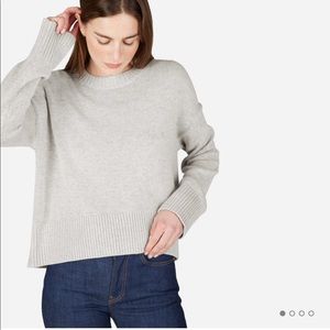 NWT Everlane The Soft Cotton Square Crew